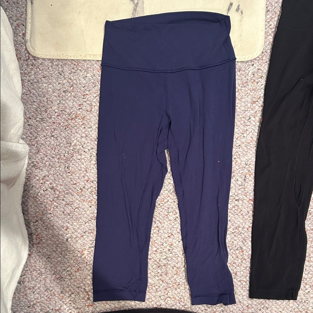Lululemon Athletica Deep Blue Leggings